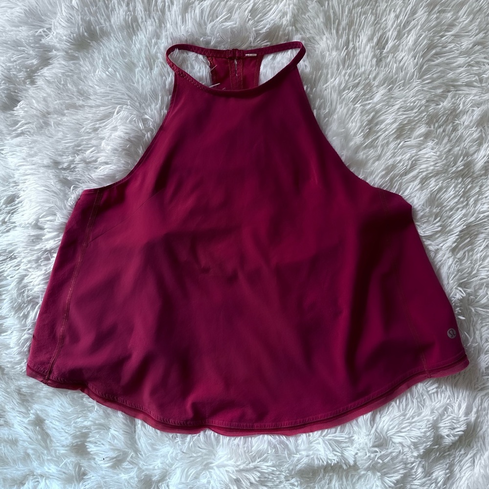 Lululemon flowing tank size 8
